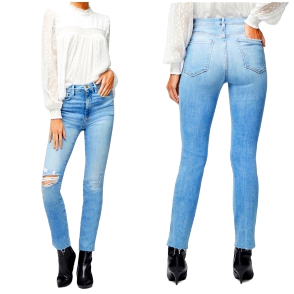 🔥NEW TO CLOSET!!!Frame Le Sylvie Raw Edge Denim🔥